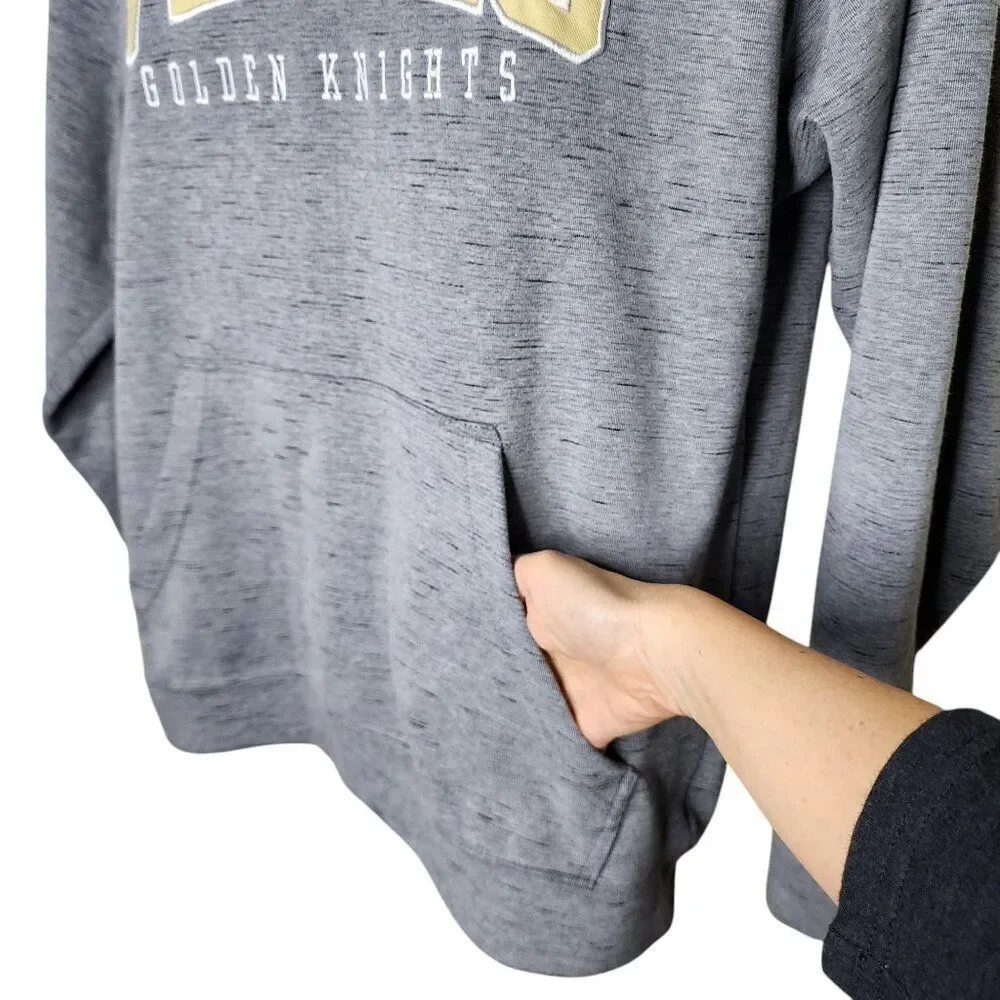 Vegas Golden Knights Pullover Hoodie NHL Hockey Sweatshirt Mens Size L Gray